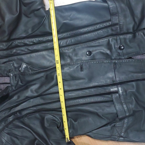 Vintage lamb leather 80s style jacket - Picture 11 of 12